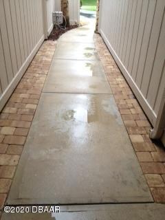 Powerwashed Sidewalk