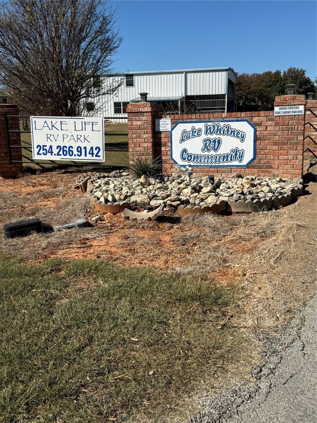 View of entry into community