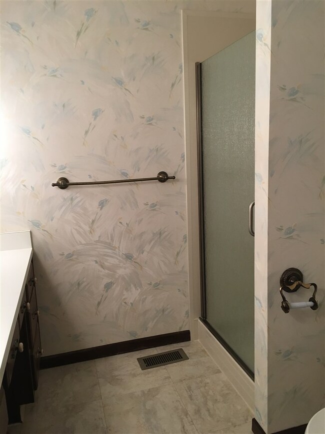 Newer shower and stool