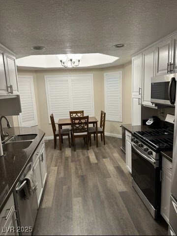 Kitchen featuring appliances with stainless steel