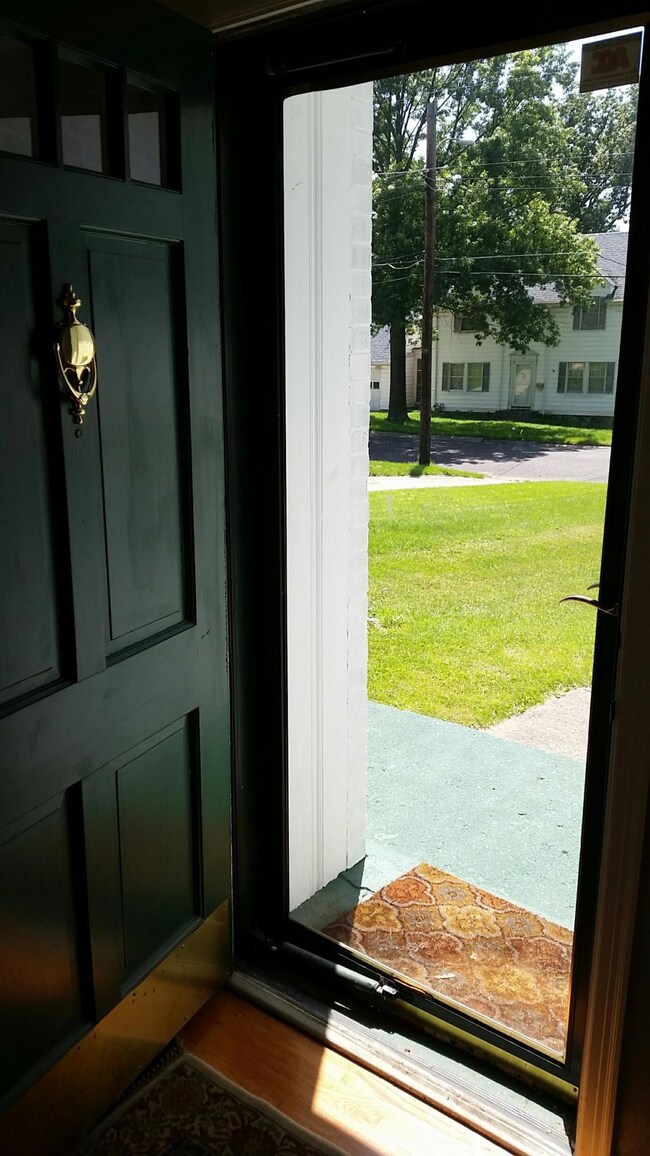 Welcoming front door