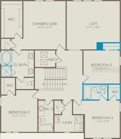 Floor Plan - Floor Two