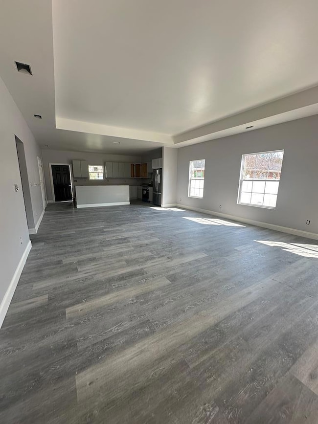 Open living/dining