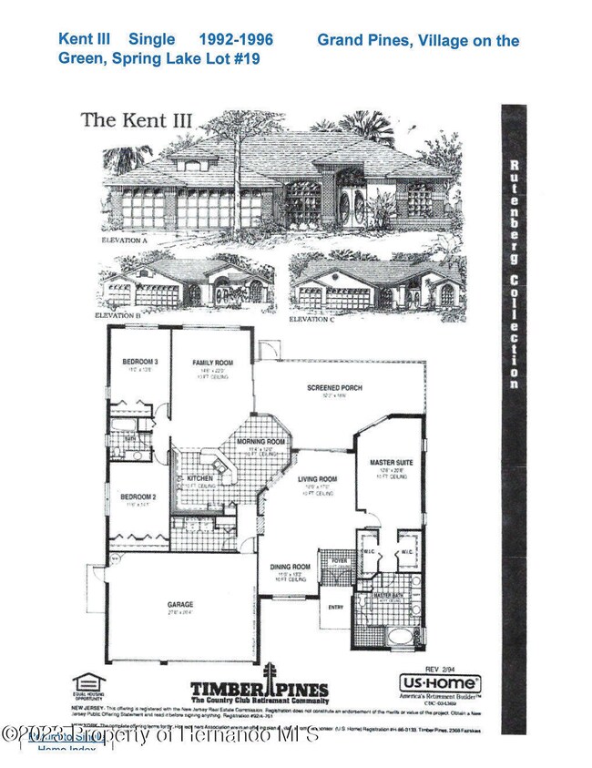 Kent III Floor Plan