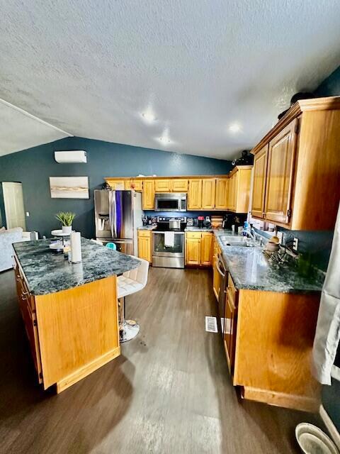 Kitchen with island