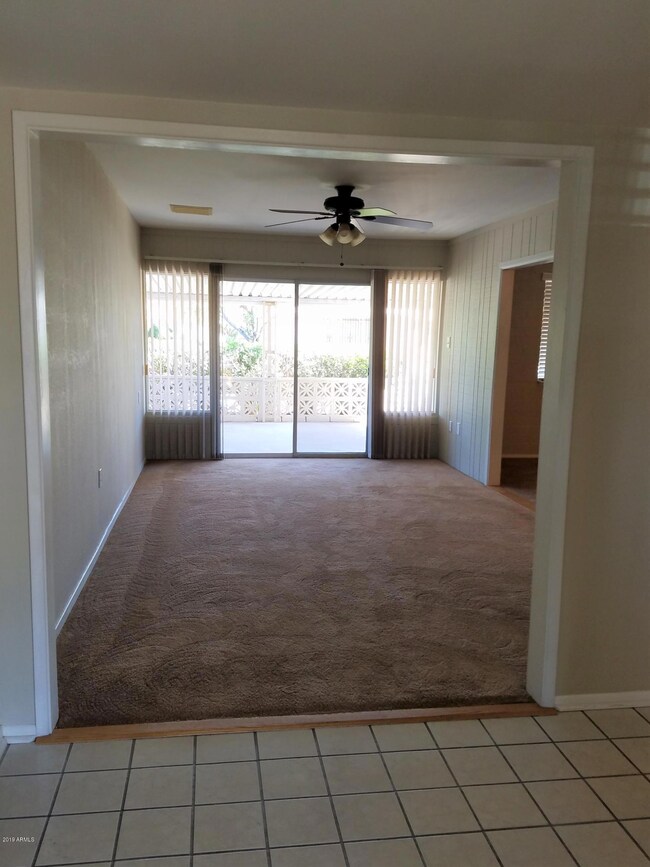 view from front door