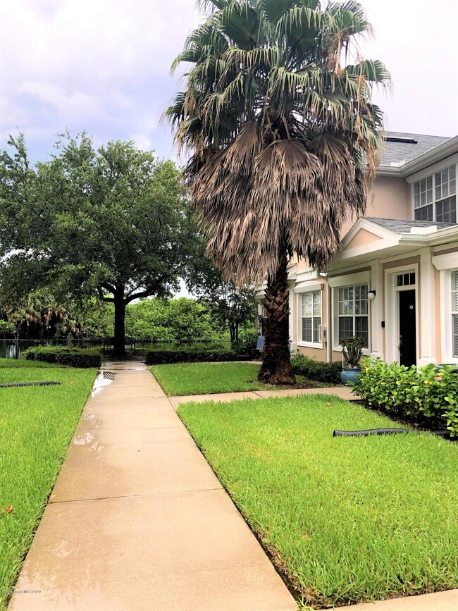 Front walk