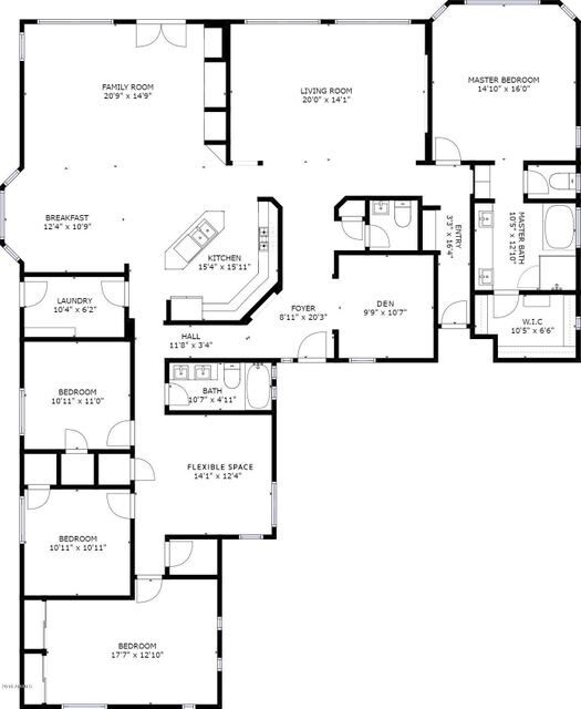 Four Peaks Floorplan