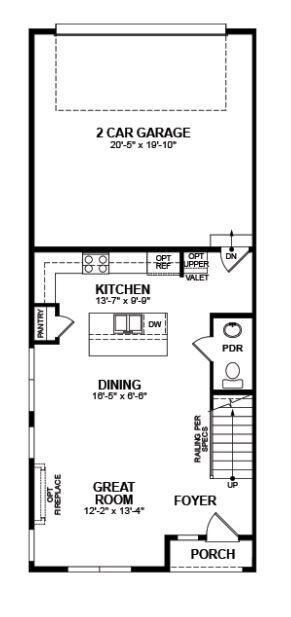 Beazer Homes Carlsbad floor plan