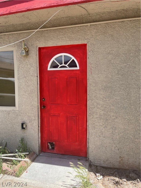 Side front door entry