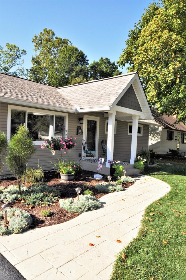 Stamped Concrete entrance walk