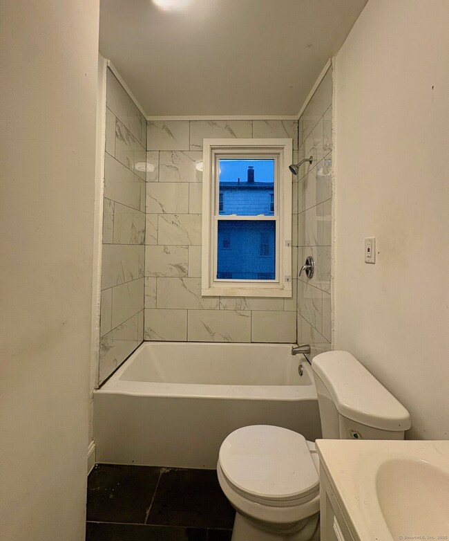 marble tiled bath