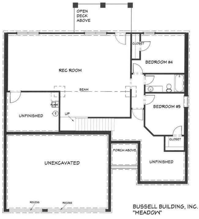 Floor Plan - Walkout Basement