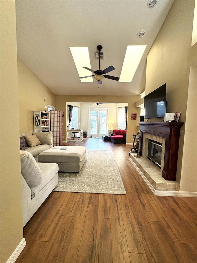 Upon entry, your living space is directly ahead.