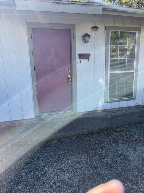 Front door to Unit D