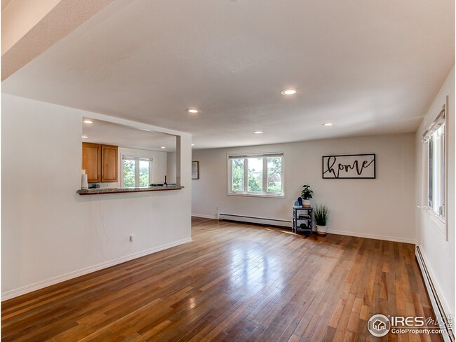 Hardwood on main level