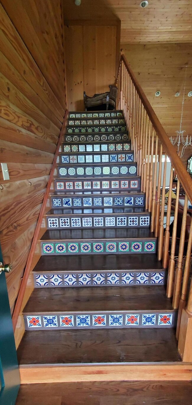 Stairs to upper level