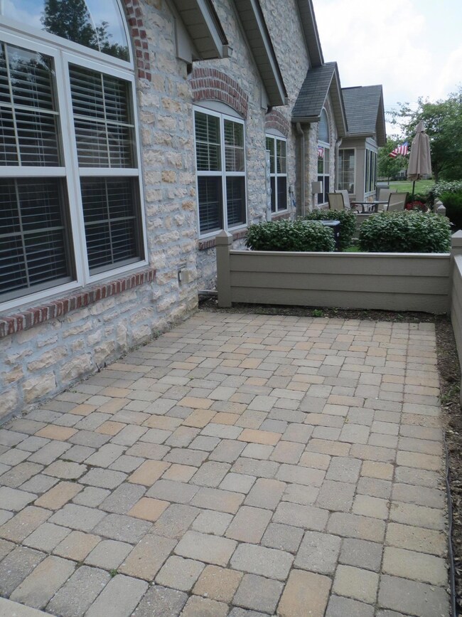 Paver patio