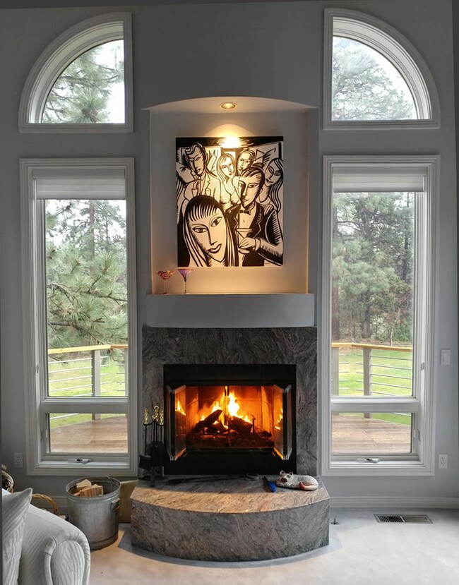 fireplace