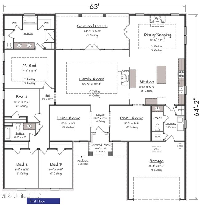 2831 color floorplan