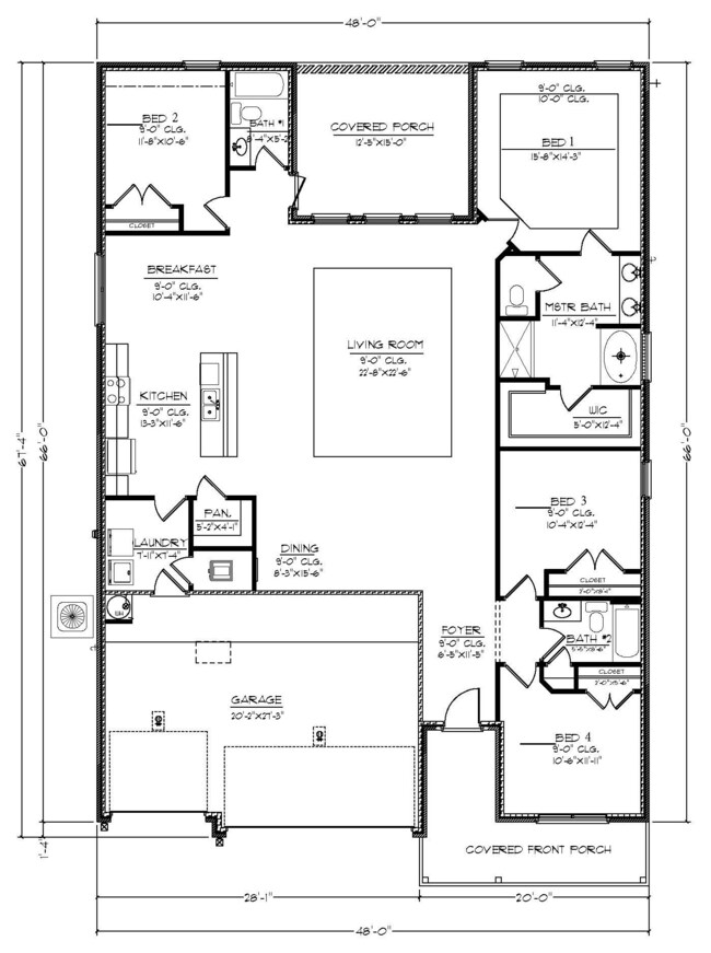 Destin Floorplan