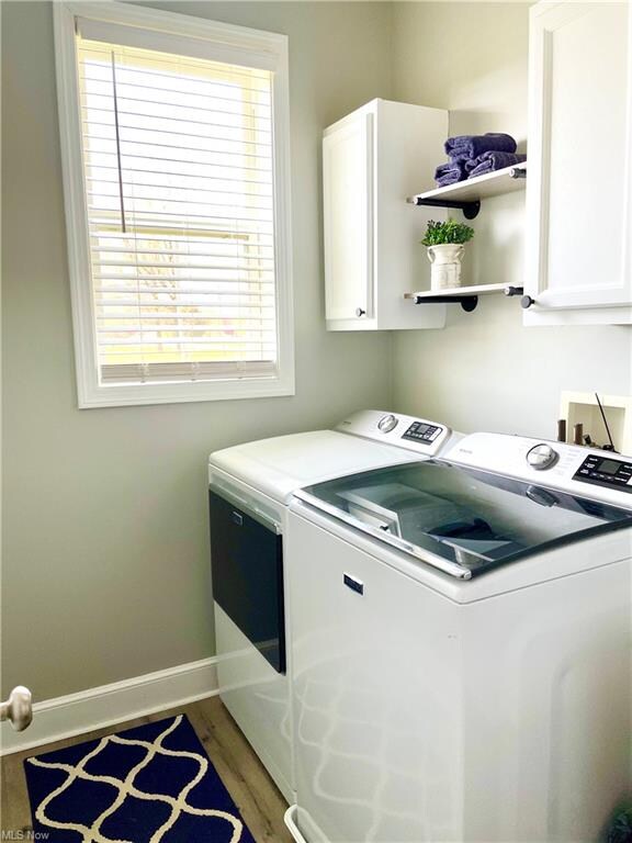 Bright First Floor Laundry