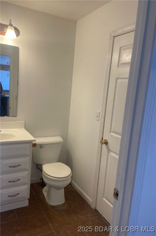 Half bath off kitchen