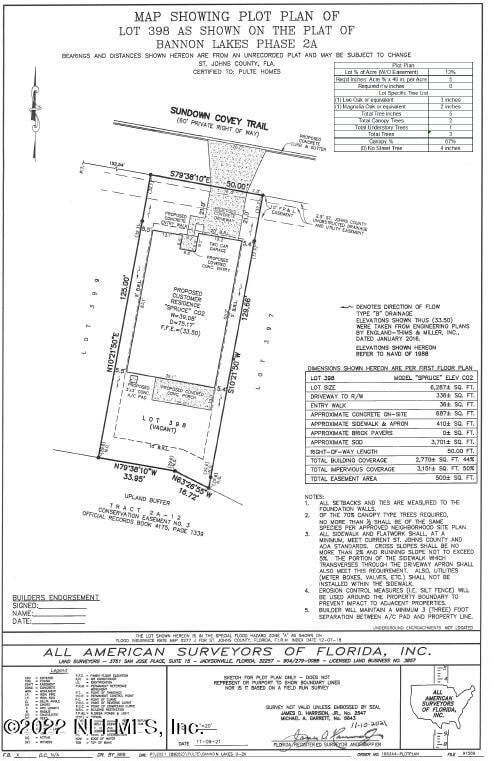 Spruce Plot Plan