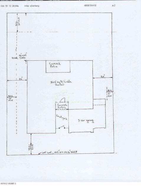 Vina Solana concept floor plan on Lot 30