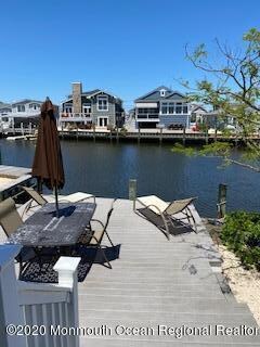 View from deck across lagoon
