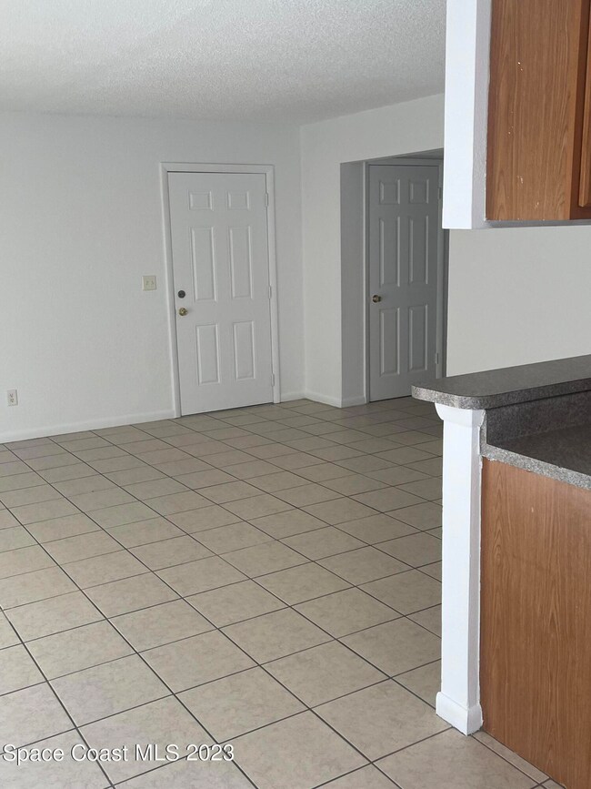 Looking towards entry