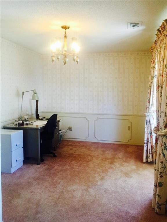 Dining room at the front of the house.