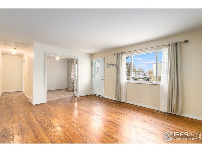 Front Door into living room