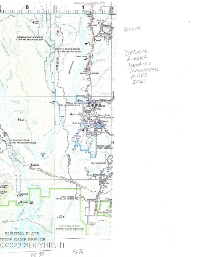Alaska Atlas Map