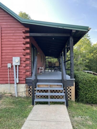 Stairs to Back Porch