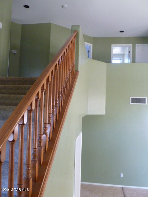 upstairs landing area