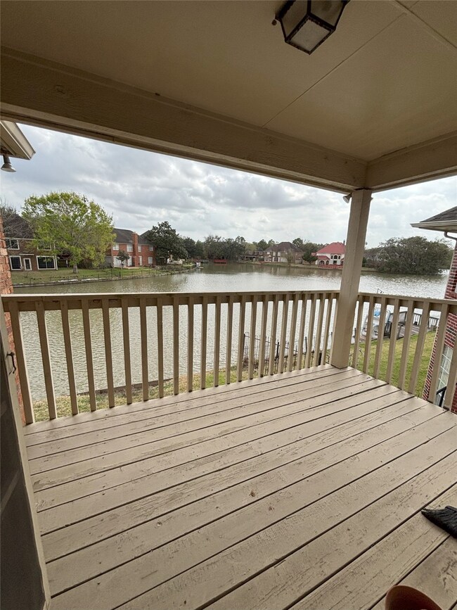 Balcony off 2nd floor bedroom with ensuite full ba