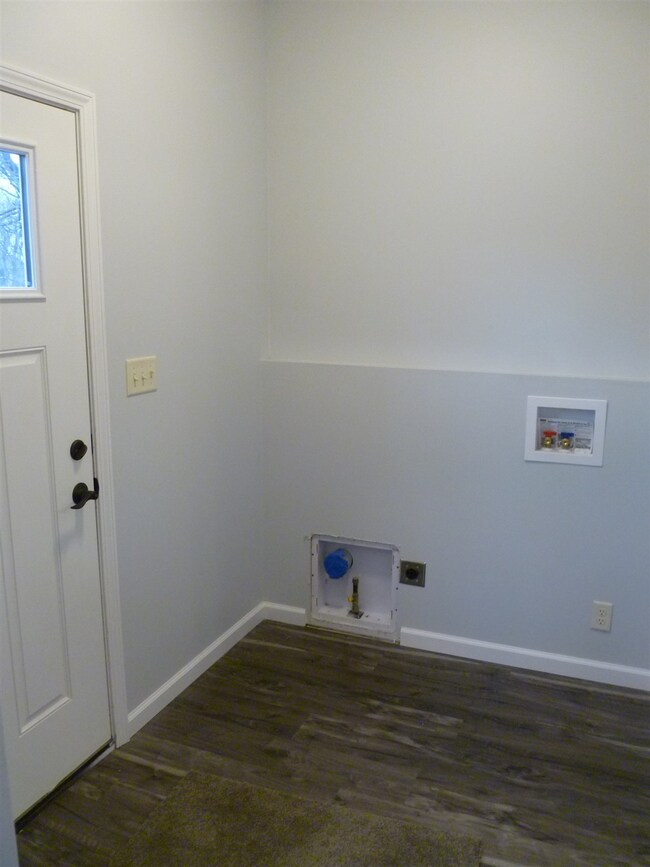 main floor mud room laundry