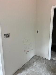 View of washroom