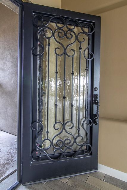 Custom front door 7341 E Mark Ln