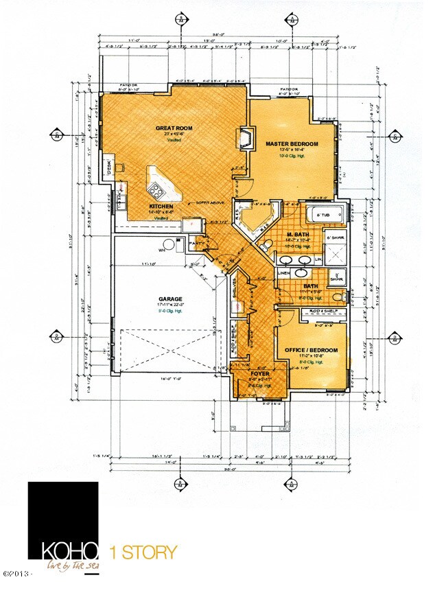 Single Story Floor Plan