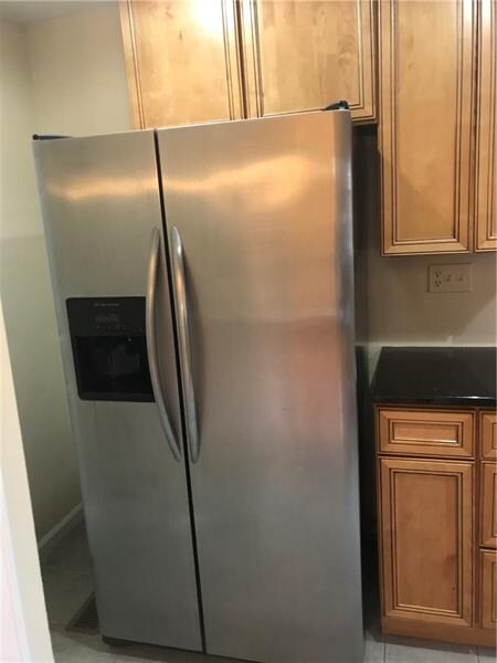 Updated kitchen with granite and SS appliances