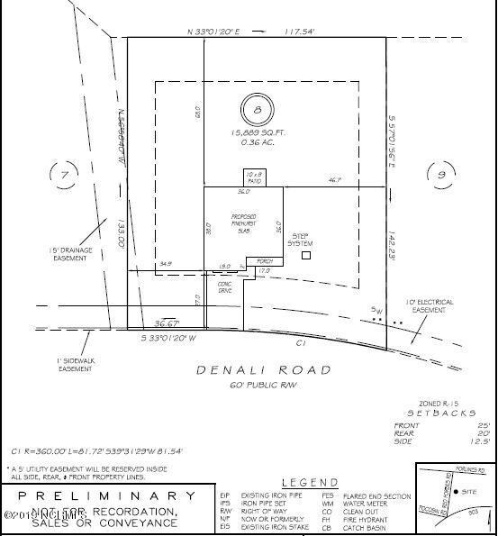 Preliminary Plat DL 8