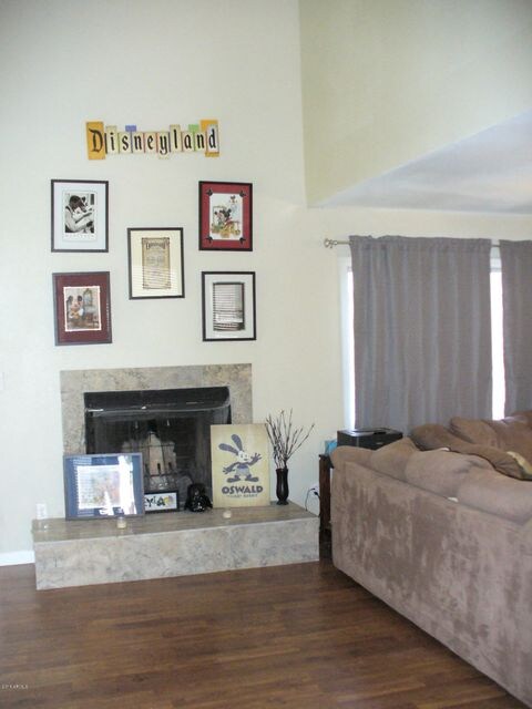 Fireplace in Living Room