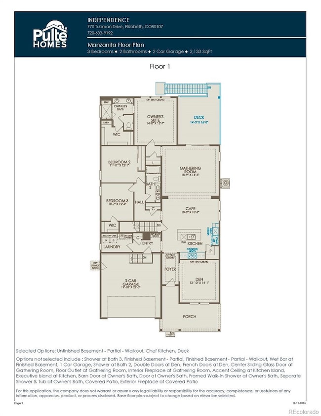 Main Level Floorplan