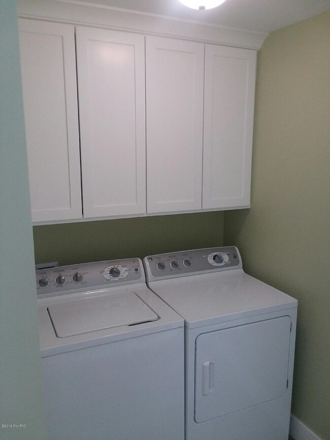 Laundry area off entry area