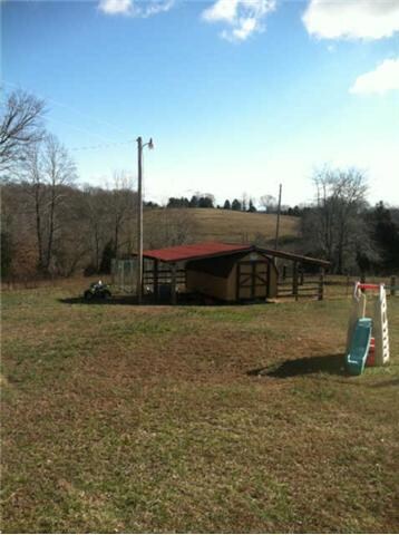 Small Barn is located next to fenced area  Great for a Mini Farm