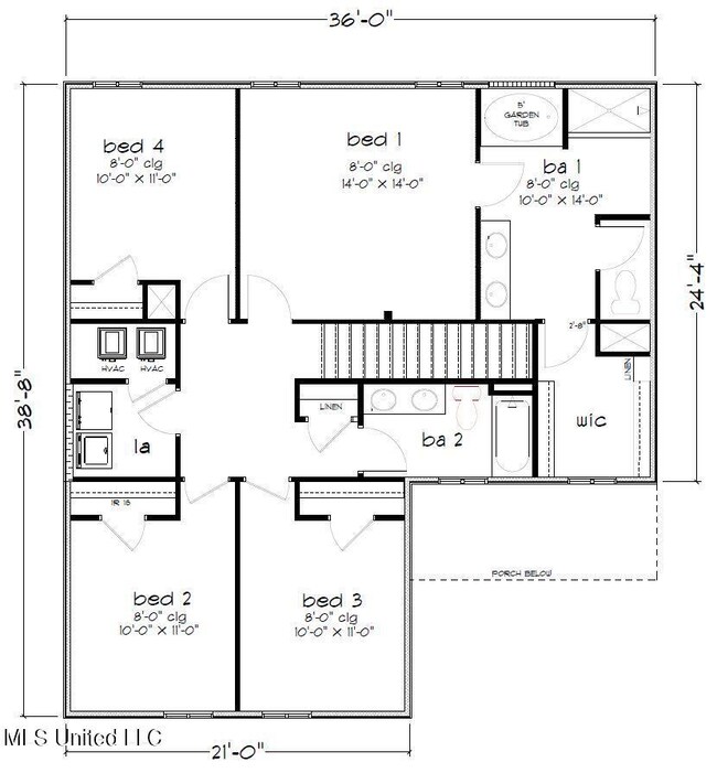 Arden upstairs