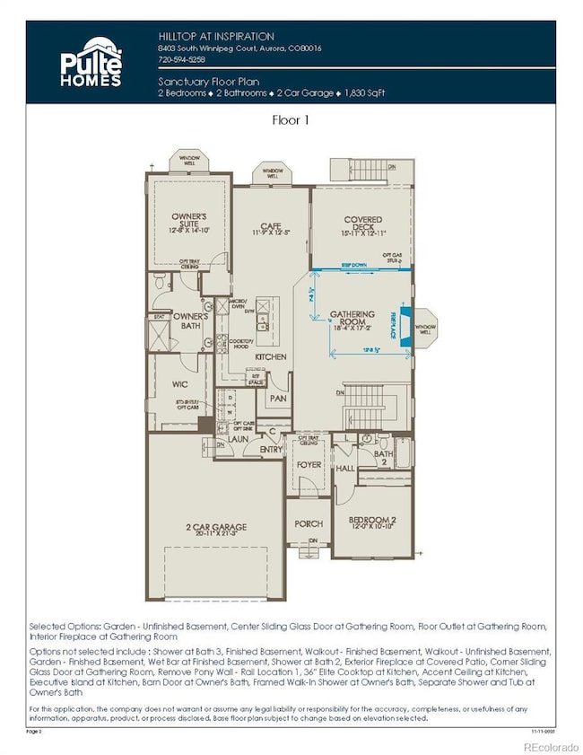 Main Level Floorplan