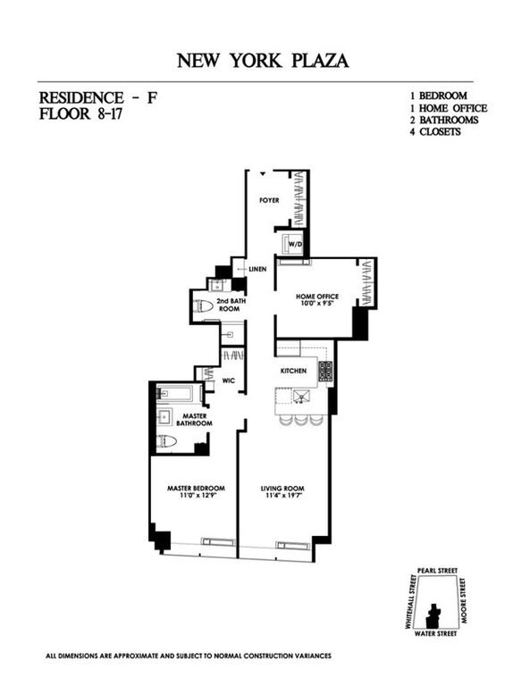 New York Plaza unit 15-F, New York, NY 10004 - photo 2